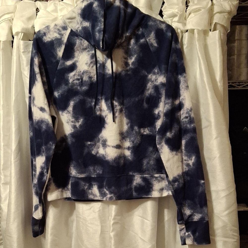 Old Navy Tie-Dye Blue Women's Hoodie Med Tall 💙💙💙💙